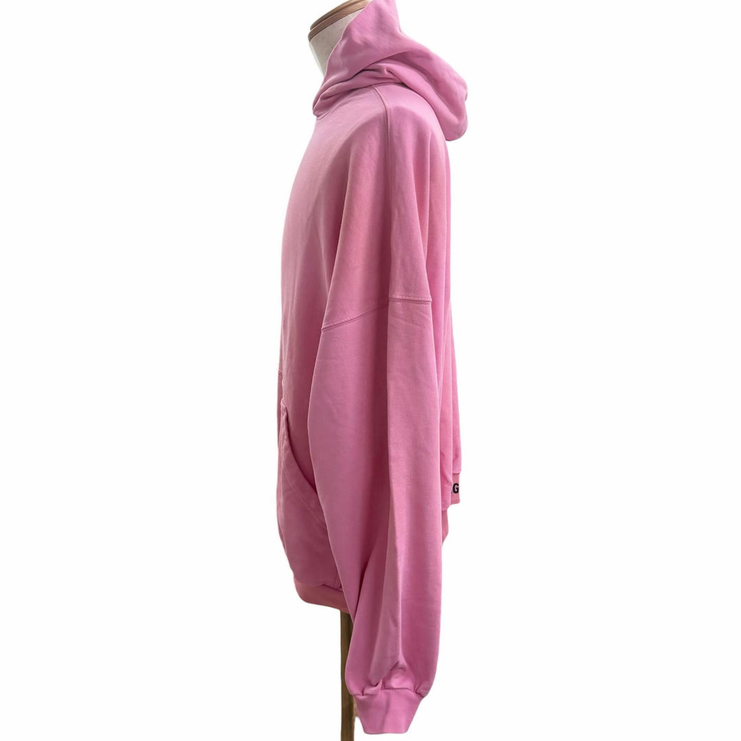 Pristine BALENCIAGA hoodie Back logo embroidery, distressed finish