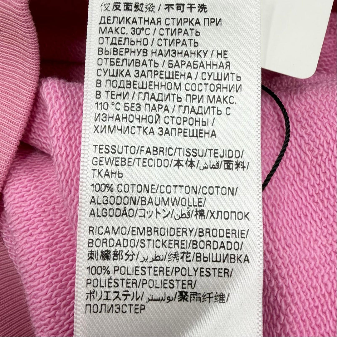 Pristine BALENCIAGA hoodie Back logo embroidery, distressed finish
