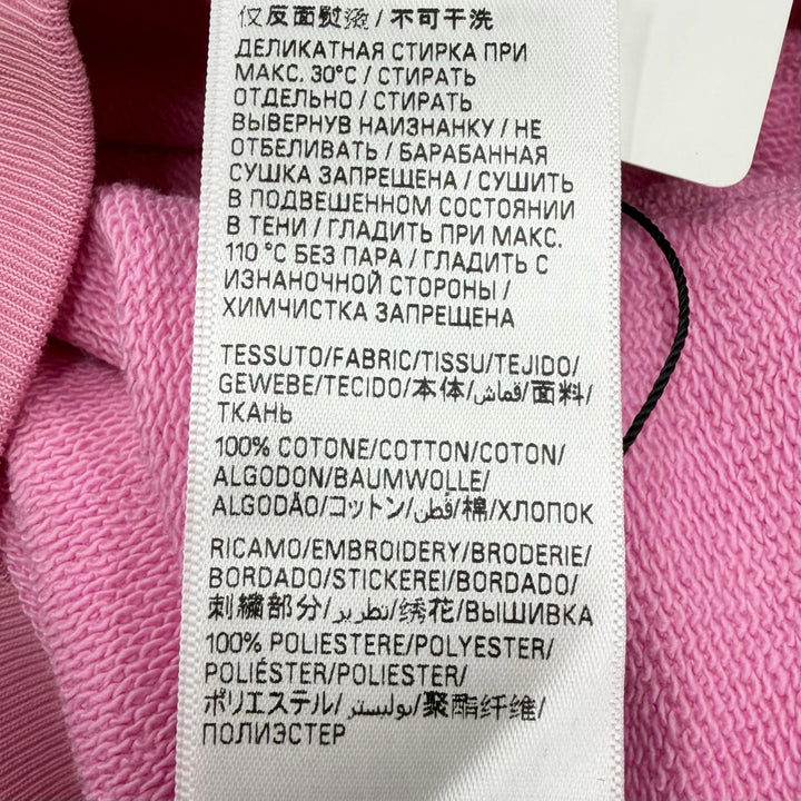 Pristine BALENCIAGA hoodie Back logo embroidery, distressed finish