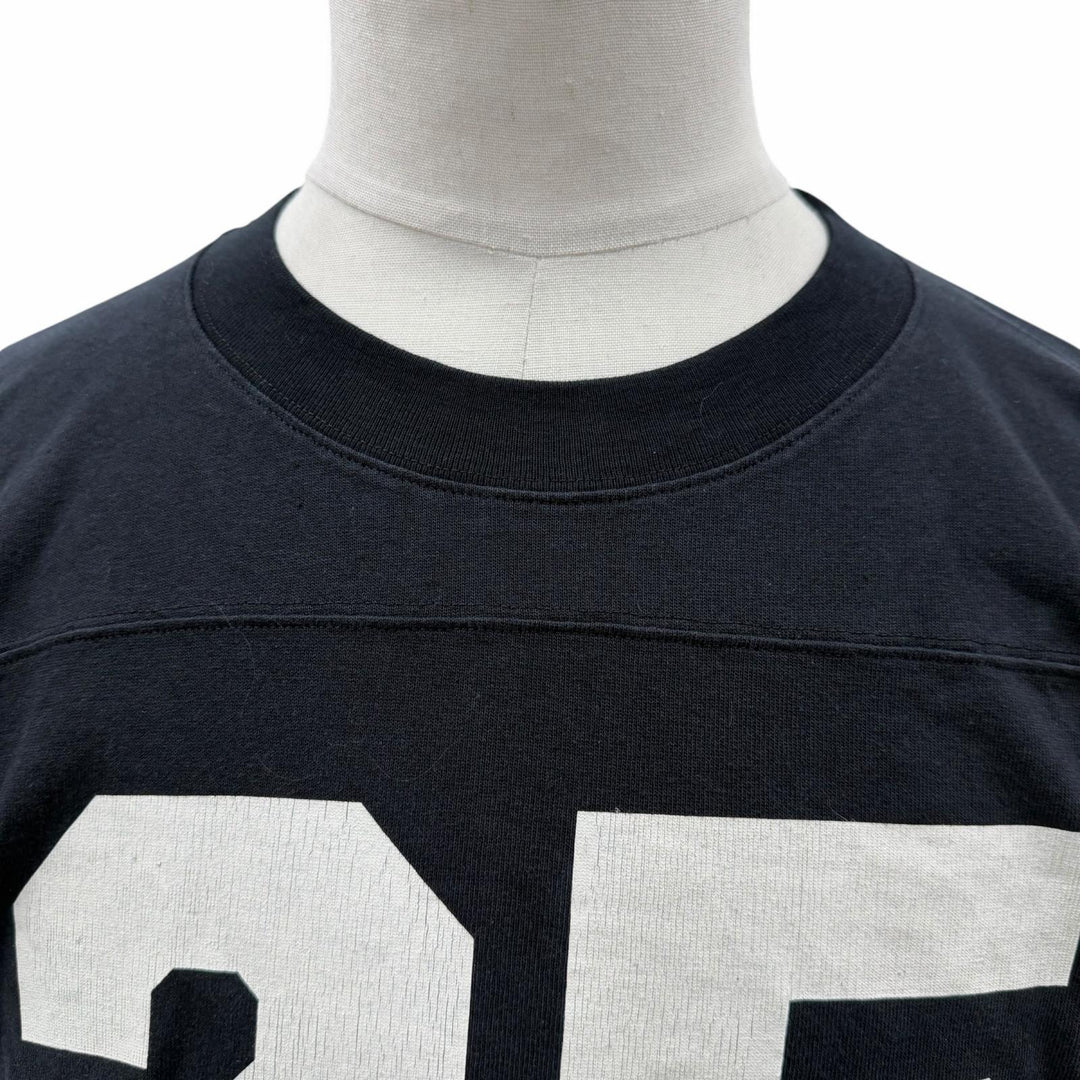 Great GUCCI Short sleeve T-shirt black cotton mens XXS 660744