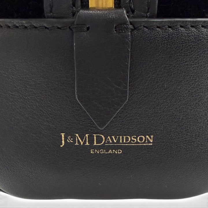 Great J&M Davidson Handbag black Velor Women