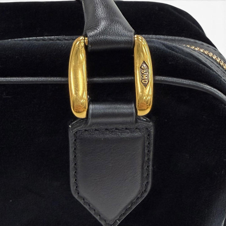 Great J&M Davidson Handbag black Velor Women