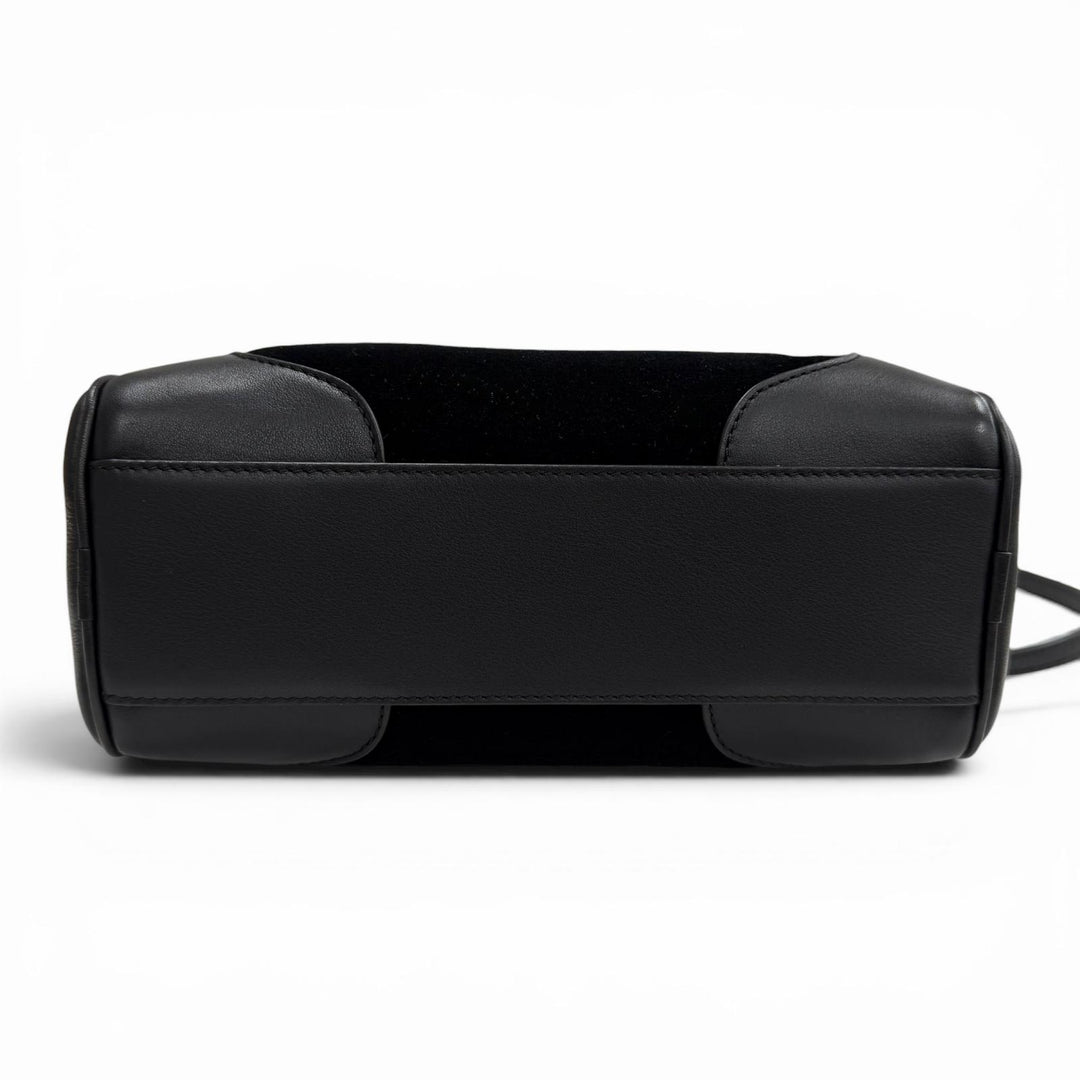 Great J&M Davidson Handbag black Velor Women
