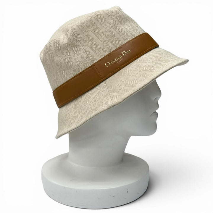 Great Christian Dior hat light beige cotton Women 57 CPB06132ECOB