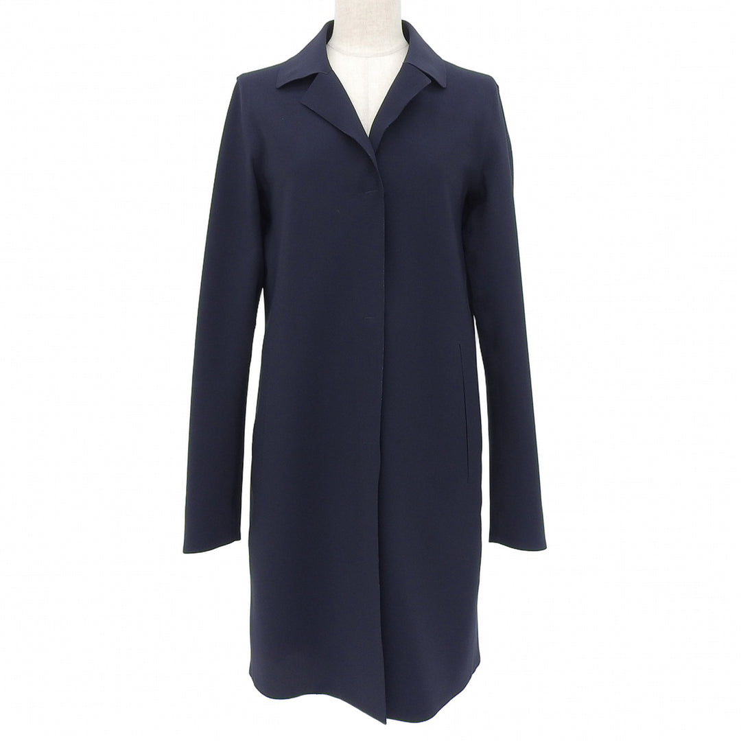 Great Herno coat Navy Nylon Women 40 CA0135D