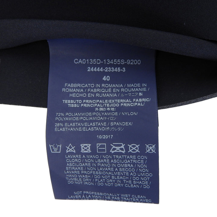 Great Herno coat Navy Nylon Women 40 CA0135D