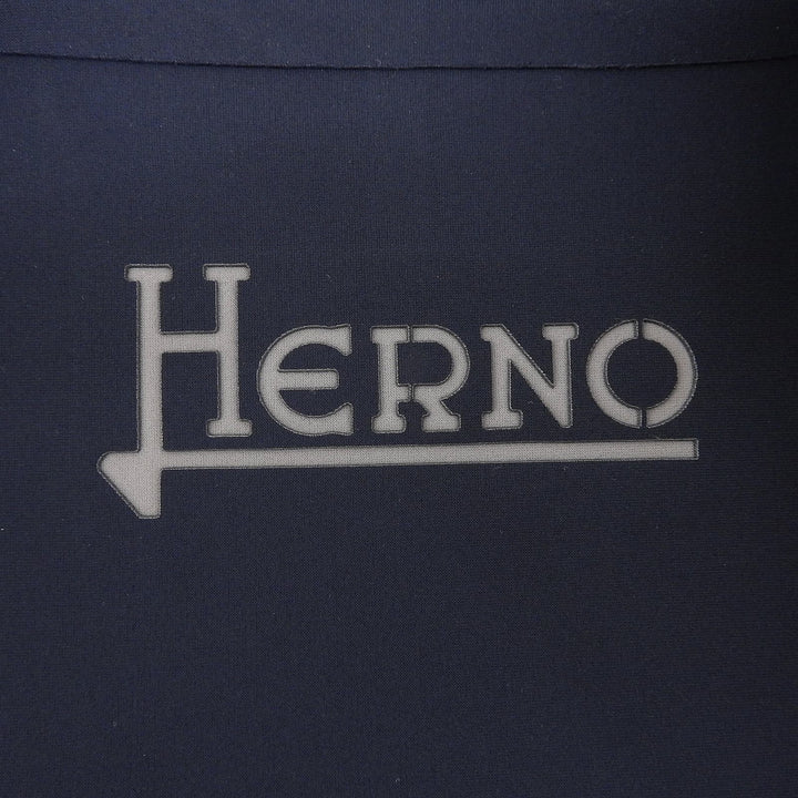 Great Herno coat Navy Nylon Women 40 CA0135D