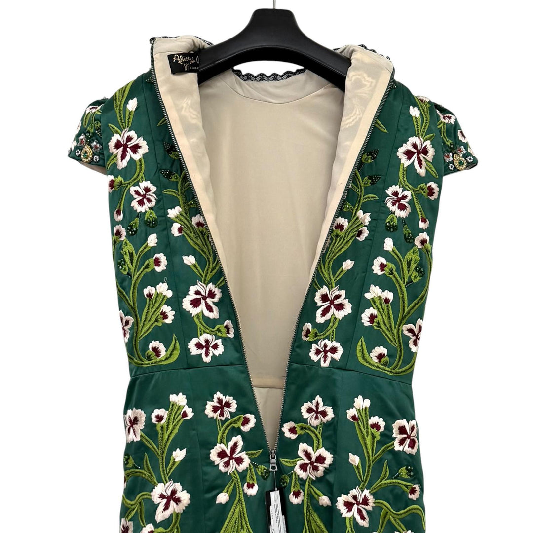 Pristine alice + olivia dress green polyester Women 2 GG707E29507