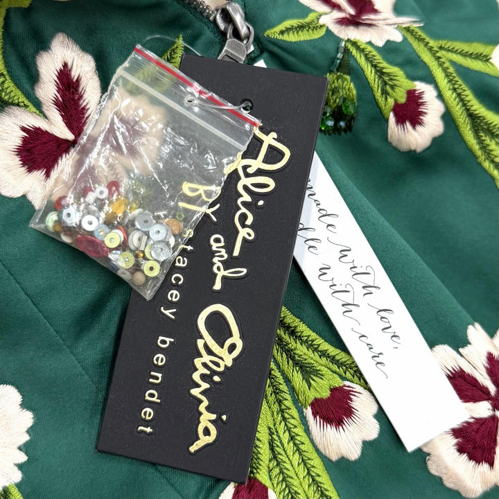 Pristine alice + olivia dress green polyester Women 2 GG707E29507