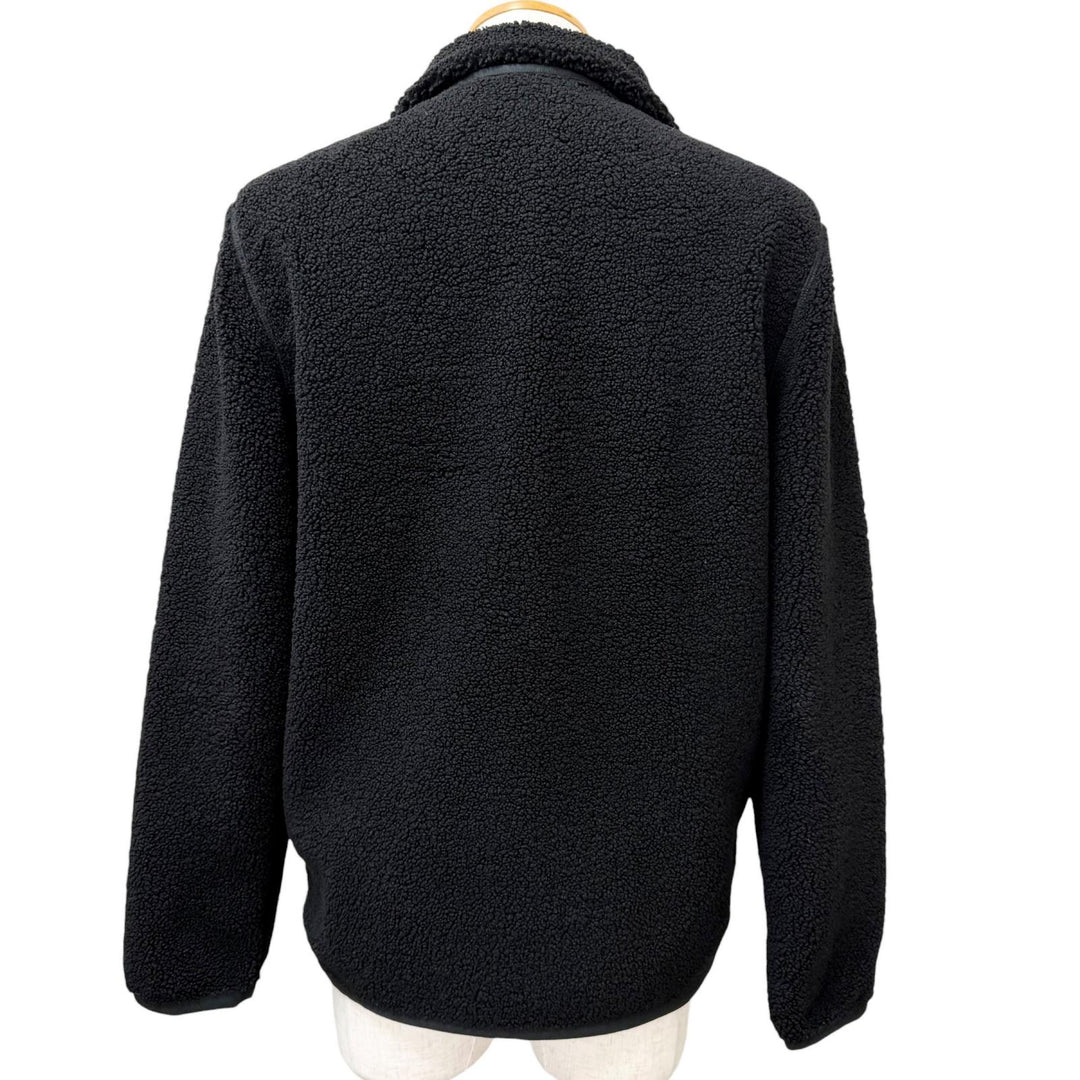 Excellent MONCLER Jacket FELPA APERTACON ZIP freeze black