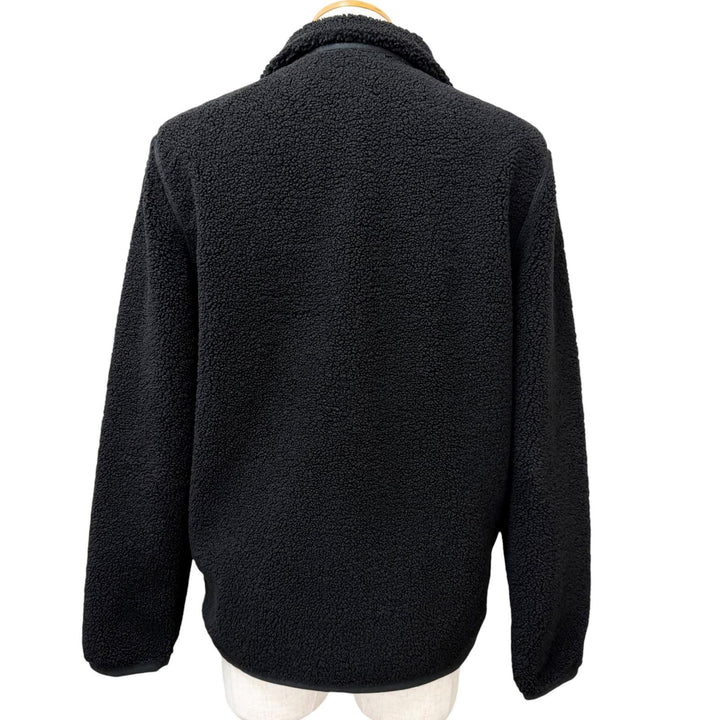 Excellent MONCLER Jacket FELPA APERTACON ZIP freeze black