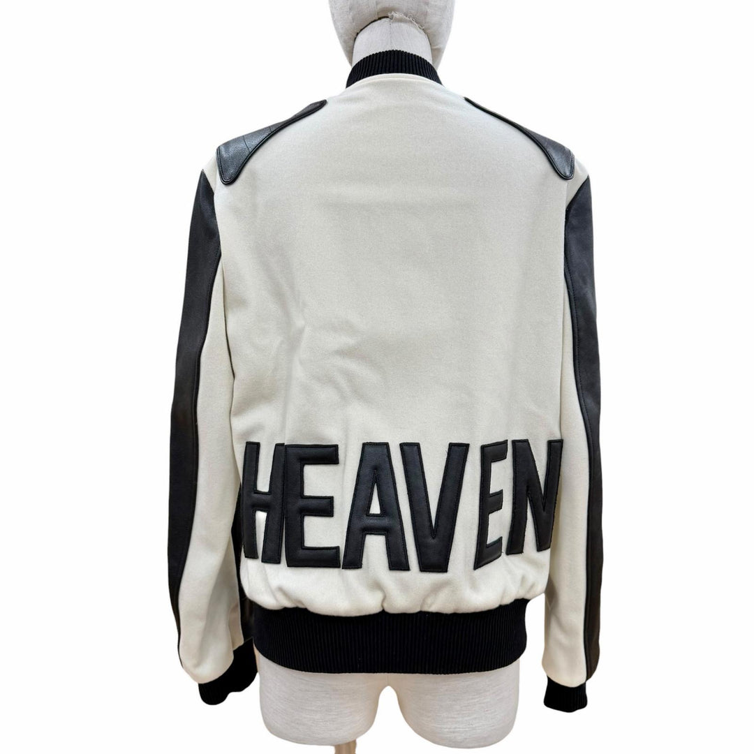 Excellent SAINT LAURENT PARIS Jacket white wool Women 38 507556
