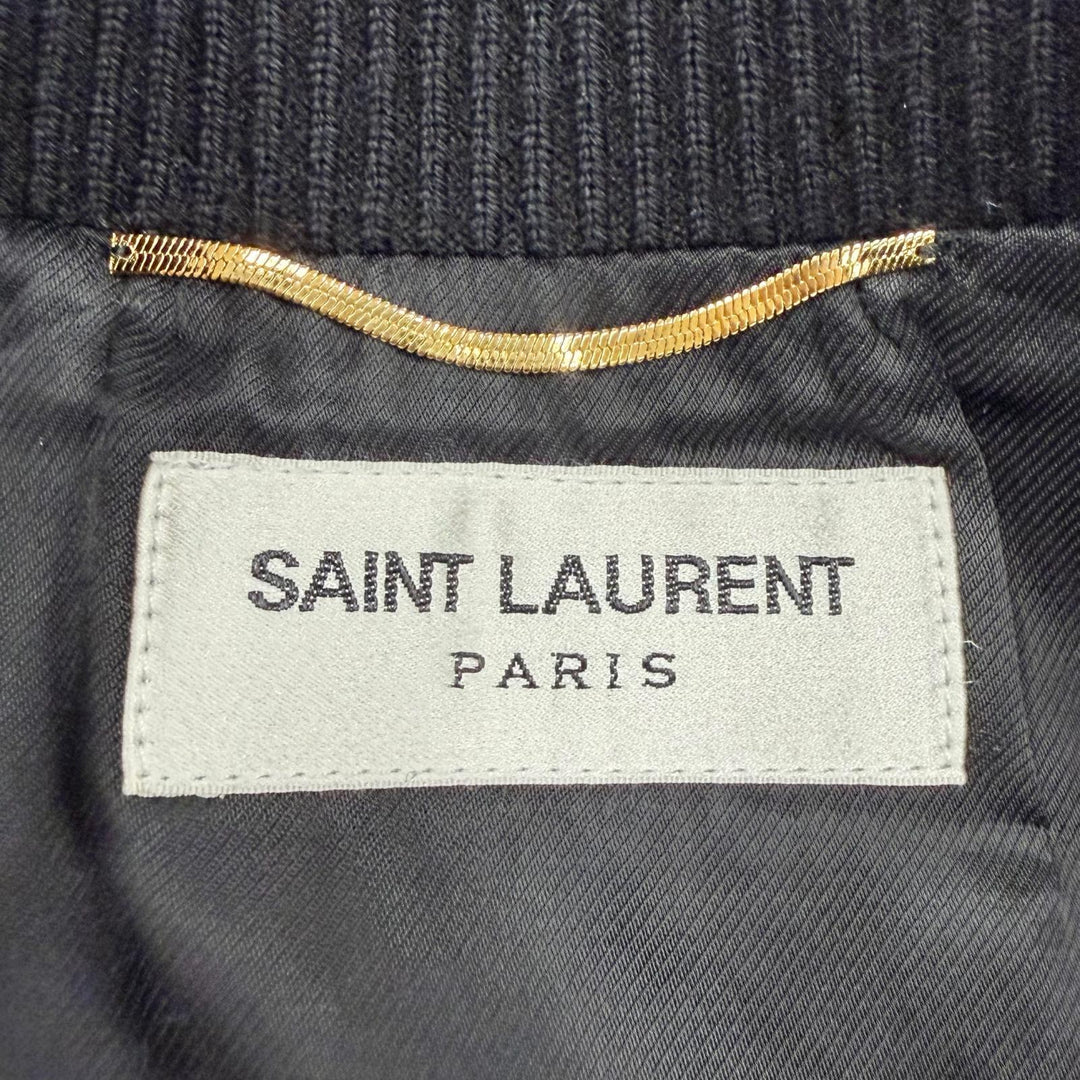 Excellent SAINT LAURENT PARIS Jacket white wool Women 38 507556