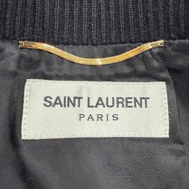 Excellent SAINT LAURENT PARIS Jacket white wool Women 38 507556