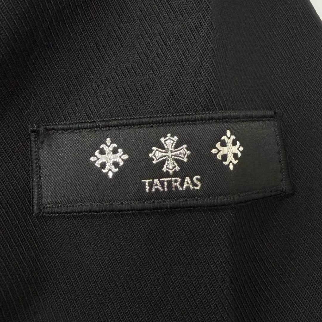 Discounted Great TATRAS Blouson VARESE Zip up black cotton mens MTSE23S8067