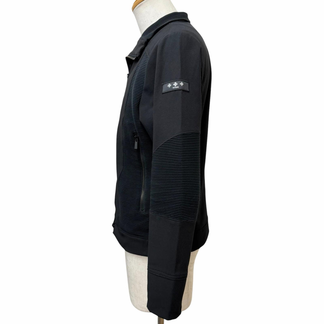 Discounted Great TATRAS Blouson VARESE Zip up black cotton mens MTSE23S8067