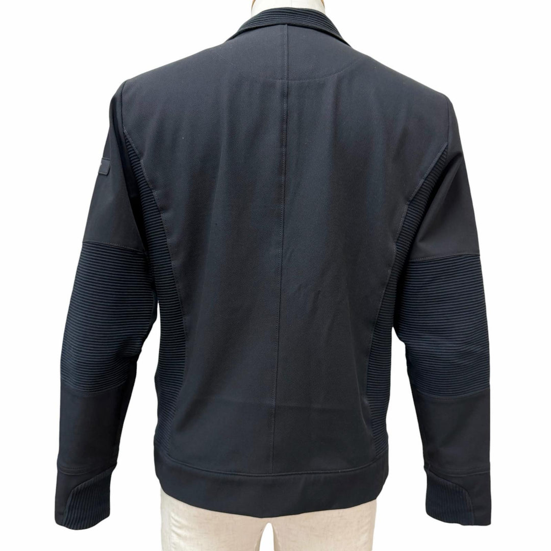 Discounted Great TATRAS Blouson VARESE Zip up black cotton mens MTSE23S8067