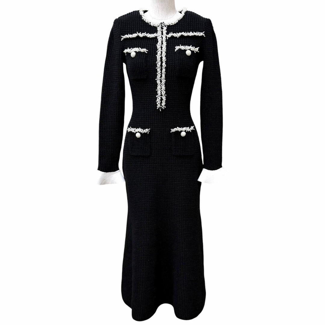 Excellent SELF PORTRAIT one piece black polyester Women S RS25-087M-B