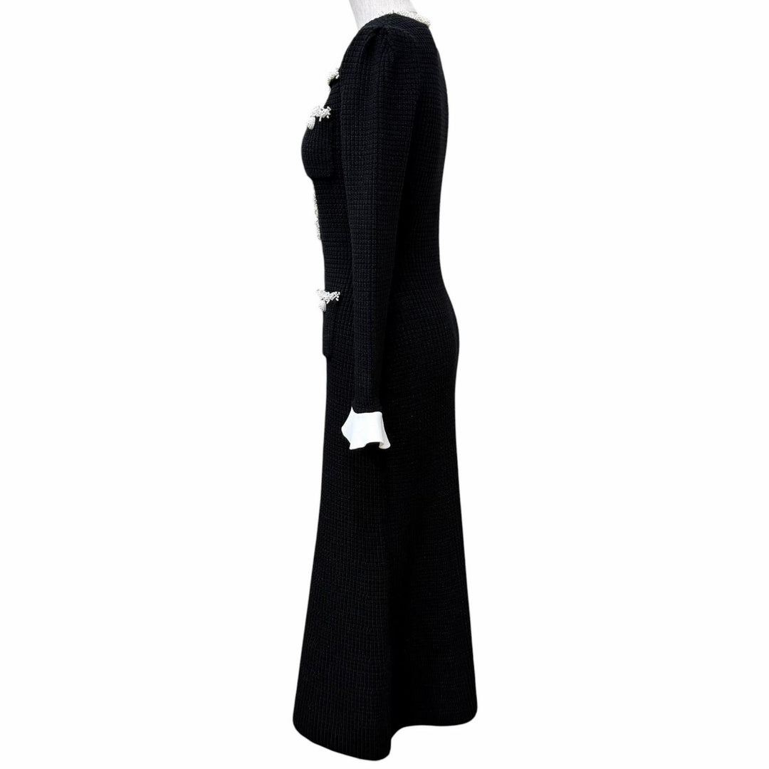 Excellent SELF PORTRAIT one piece black polyester Women S RS25-087M-B