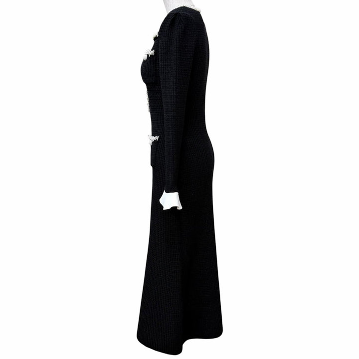 Excellent SELF PORTRAIT one piece black polyester Women S RS25-087M-B