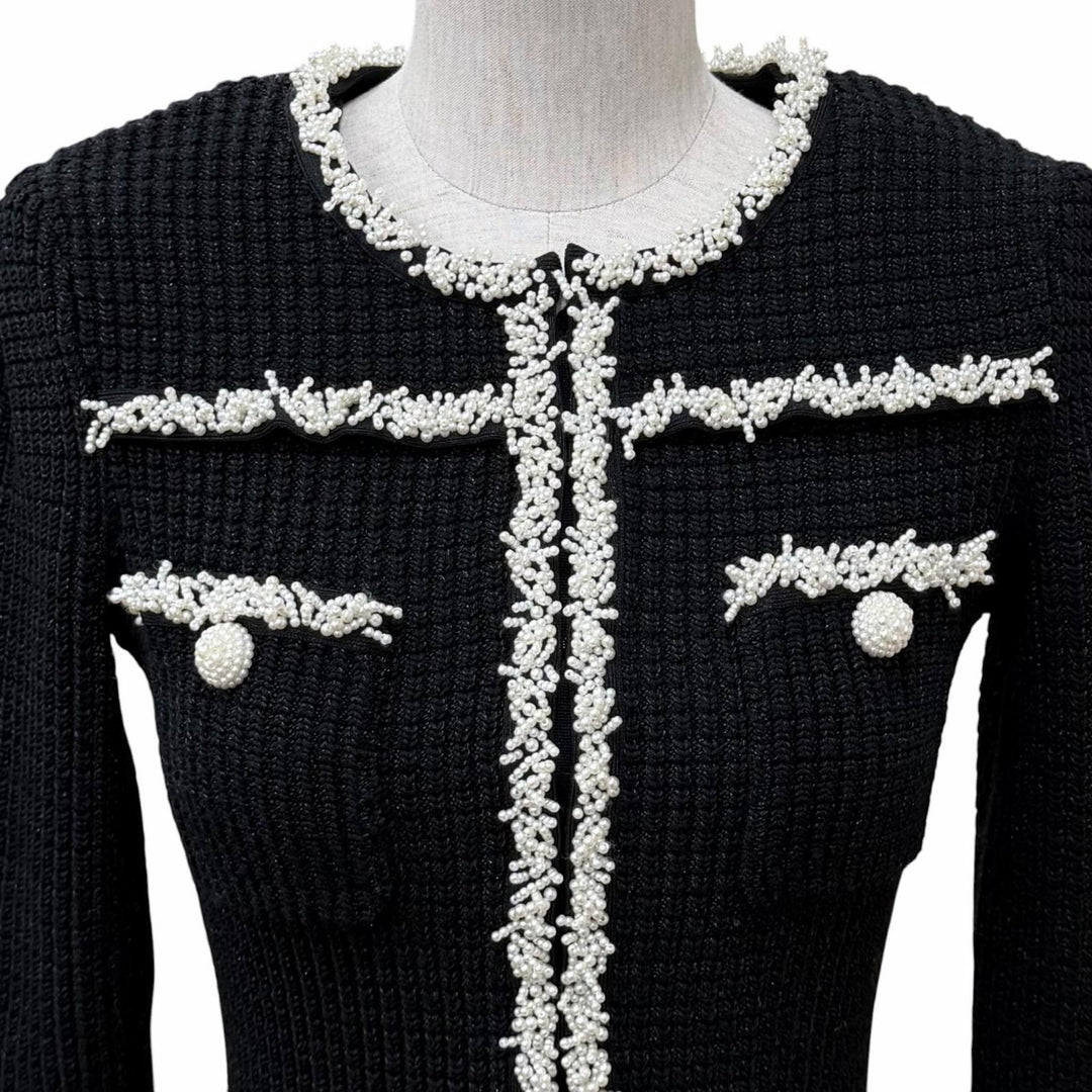 Excellent SELF PORTRAIT one piece black polyester Women S RS25-087M-B
