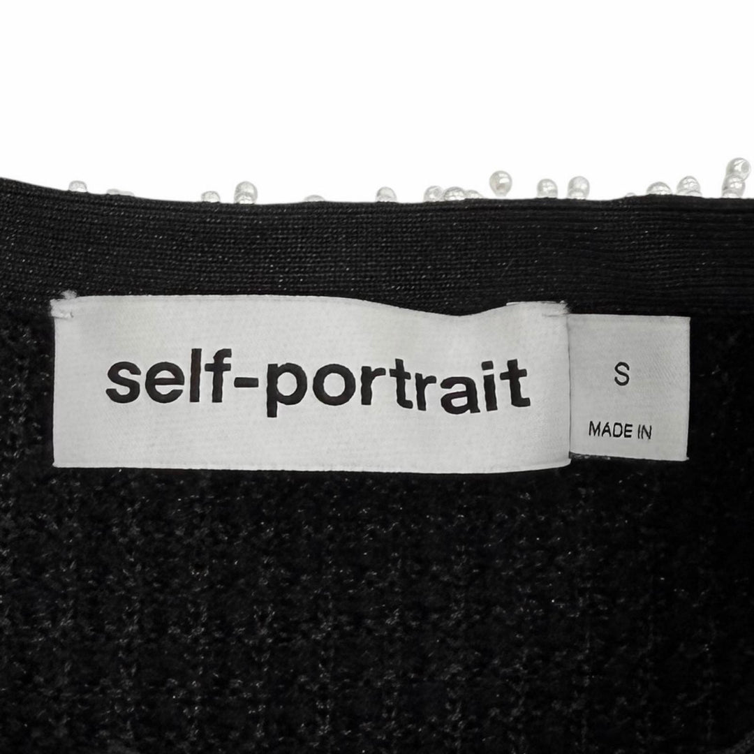 Excellent SELF PORTRAIT one piece black polyester Women S RS25-087M-B
