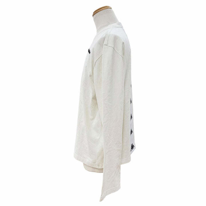 Pristine Acne Studios Kappa Long-sleeved T-shirt white mens S SP-UX-TSHI000050