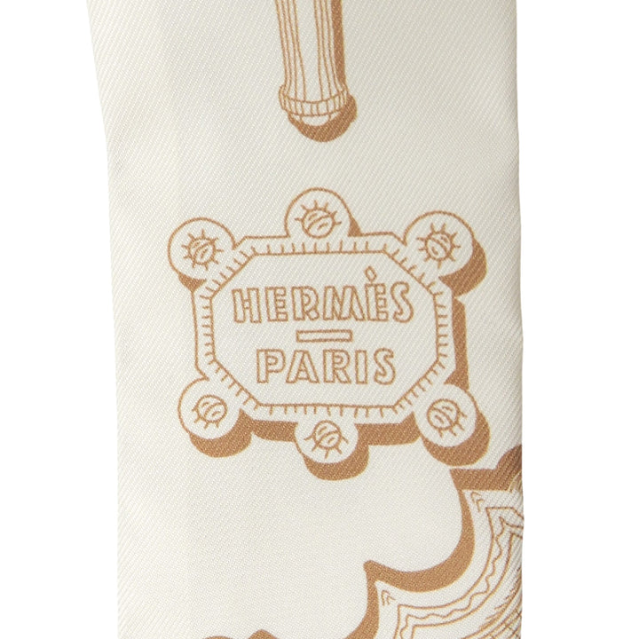 Pristine HERMES scarf Twilly Merveilleuse Lantern silk Women