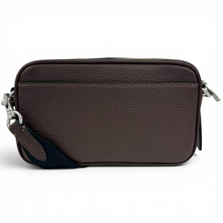 Excellent COACH Shoulder Bag Jayden Embossed logo cross sling bag Brown CR179