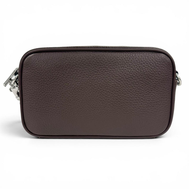 Excellent COACH Shoulder Bag Jayden Embossed logo cross sling bag Brown CR179