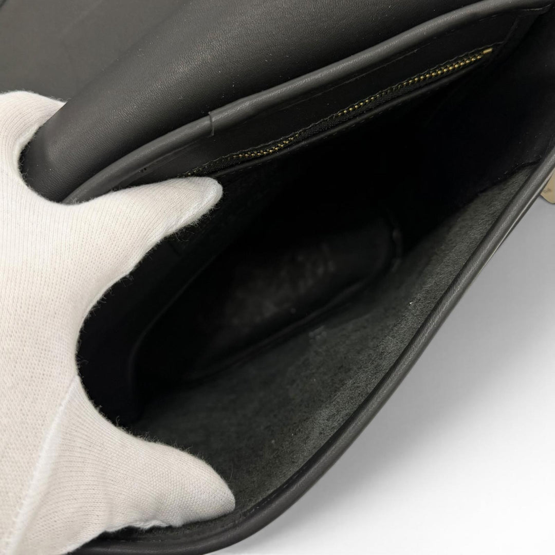 Pristine COACH Shoulder Bag JACKSON BUCKET black Glove leather Women