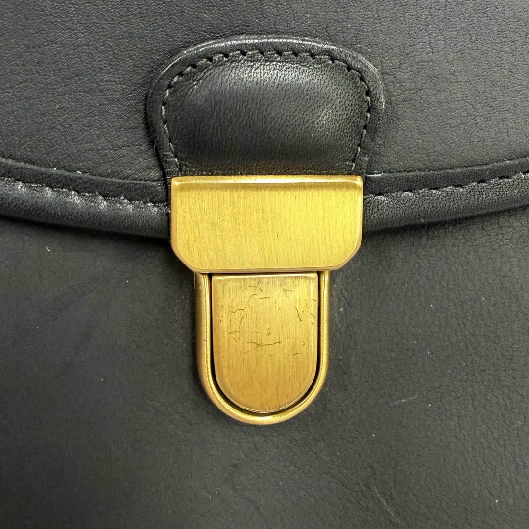 Pristine COACH Shoulder Bag JACKSON BUCKET black Glove leather Women