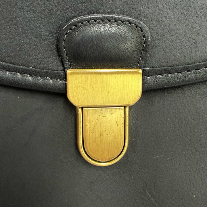 Pristine COACH Shoulder Bag JACKSON BUCKET black Glove leather Women