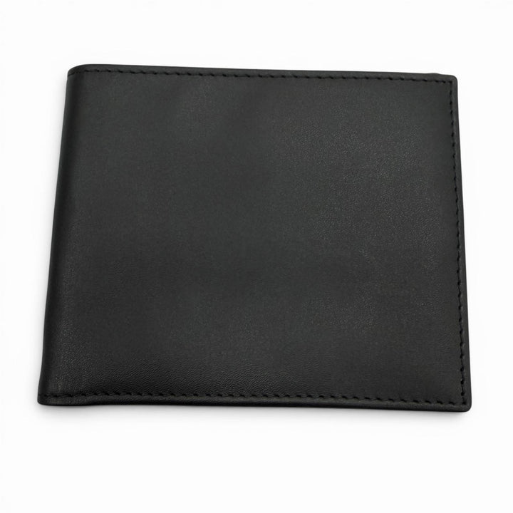 Pristine ETTINGER Bifold Wallet Leather wallet, billfold black leather mens