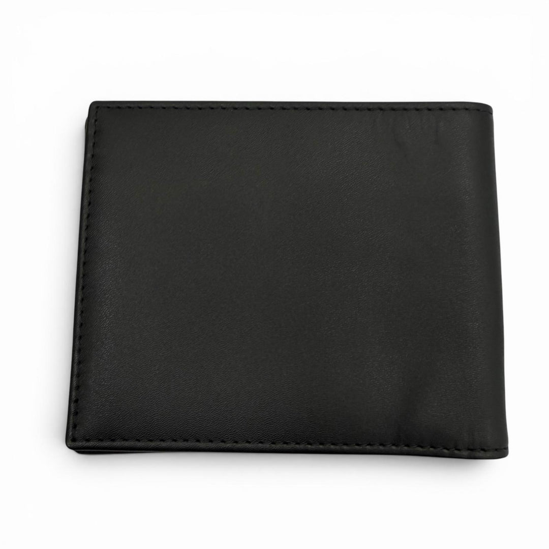 Pristine ETTINGER Bifold Wallet Leather wallet, billfold black leather mens