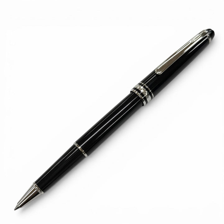 Great MONTBLANC Ballpoint pen Meisterstück Classic Platinum Line black mens