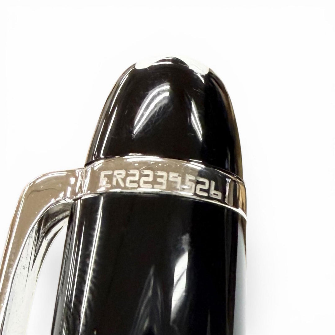 Great MONTBLANC Ballpoint pen Meisterstück Classic Platinum Line black mens
