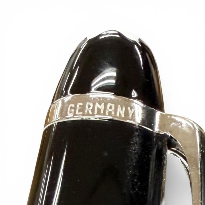 Great MONTBLANC Ballpoint pen Meisterstück Classic Platinum Line black mens
