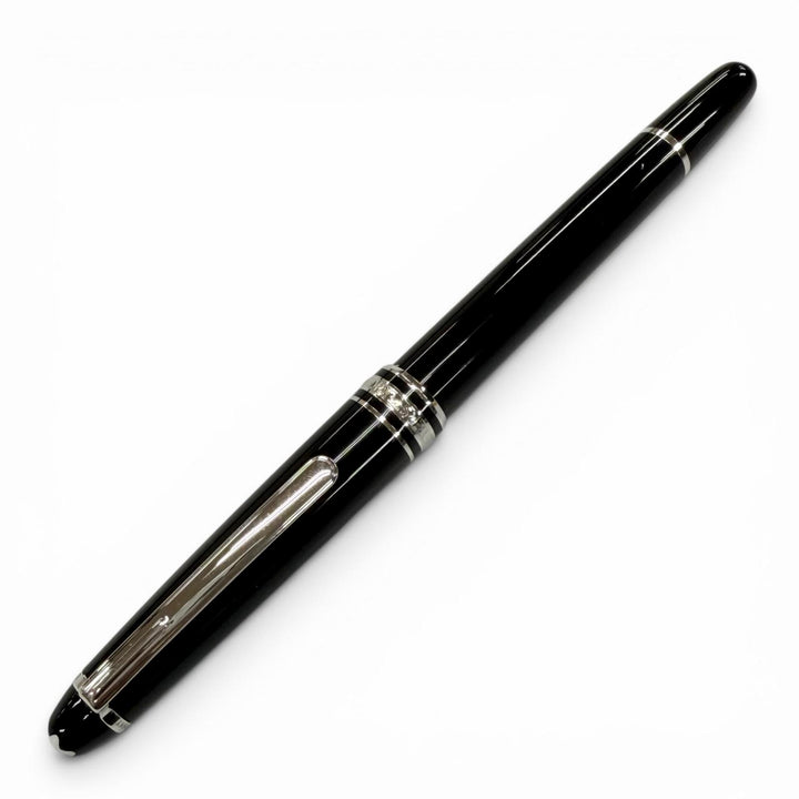 Great MONTBLANC Ballpoint pen Meisterstück Classic Platinum Line black mens