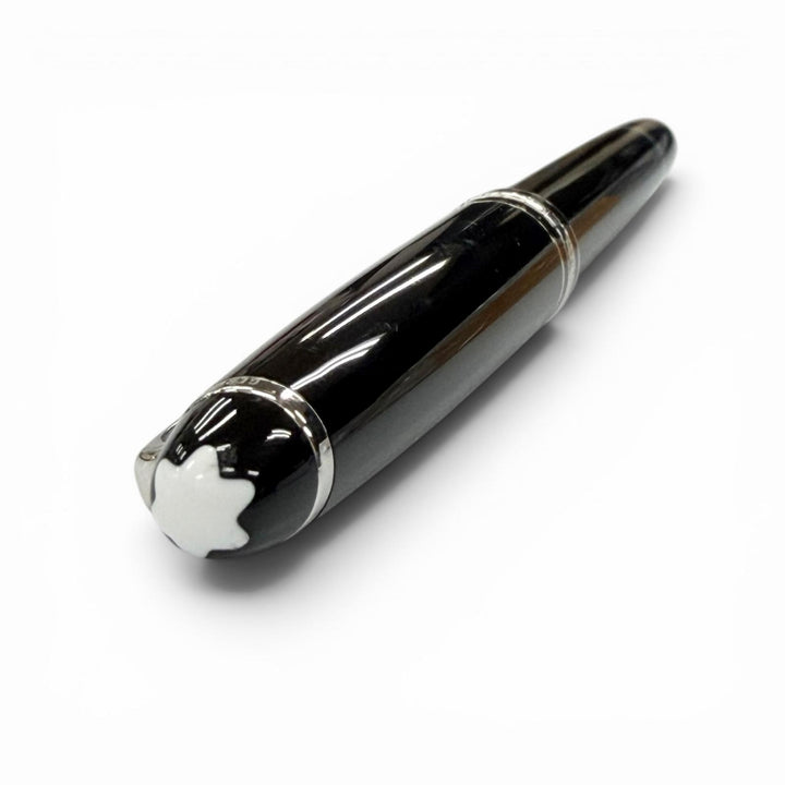 Great MONTBLANC Ballpoint pen Meisterstück Classic Platinum Line black mens