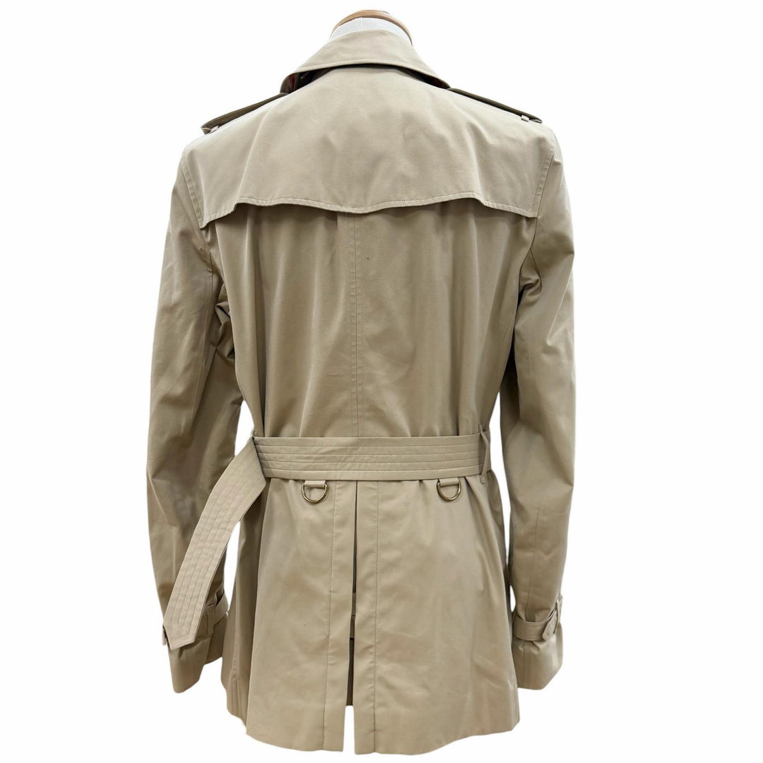 Great BURBERRY trench coat beige cotton mens 48