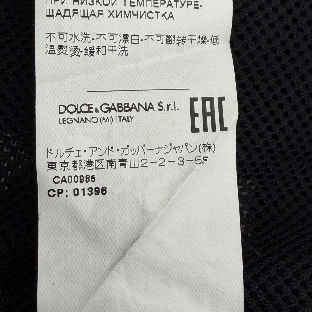 Excellent DOLCE&GABBANA two-piece set gray wool mens 46