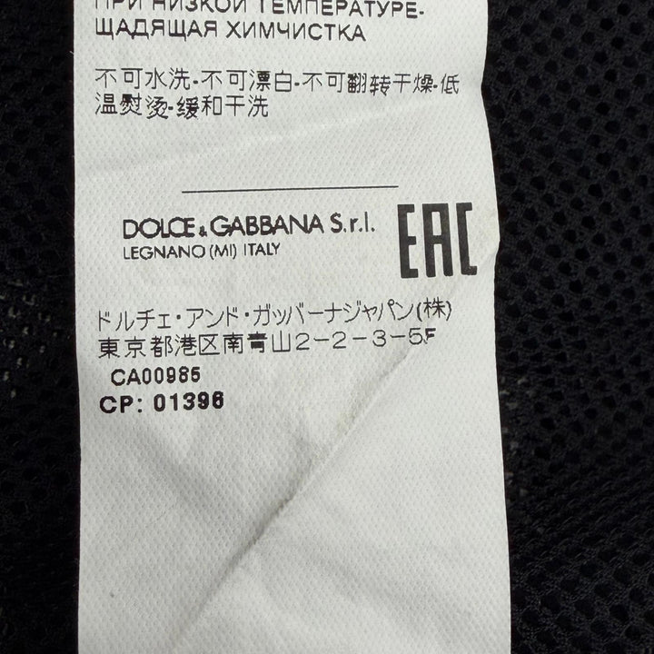 Excellent DOLCE&GABBANA two-piece set gray wool mens 46