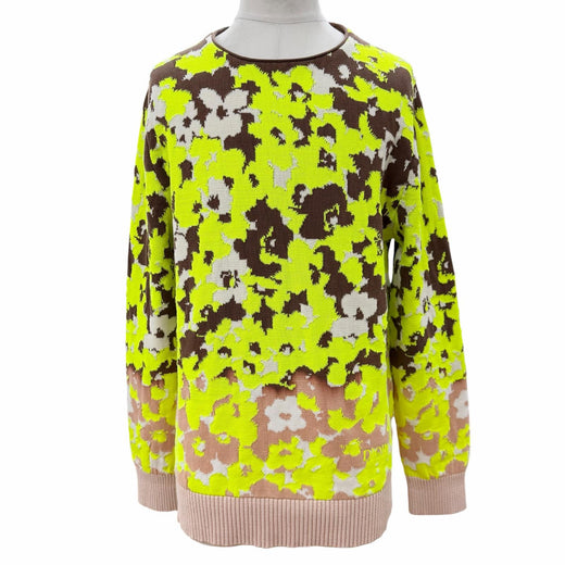 Excellent DIOR sweater yellow cotton mens M 283M652AT254