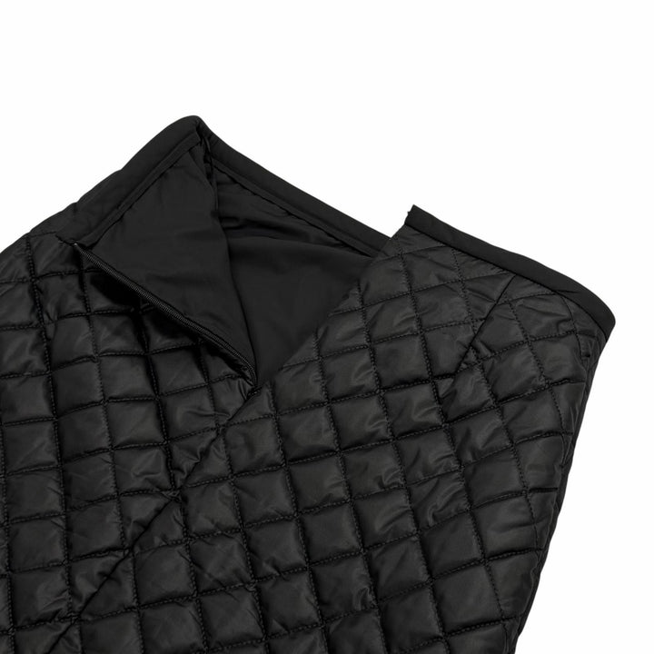 Excellent LOUIS VUITTON Tight Skirt Knee-length quilted black polyester Women 36