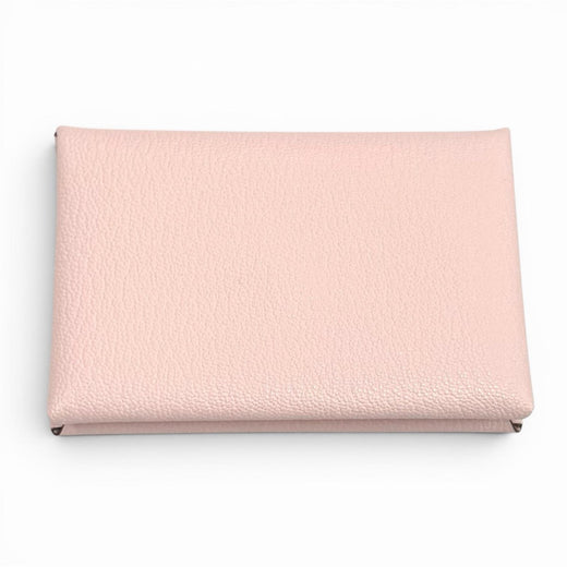 Pristine HERMES Card Case Calvi Pass Case Card Case Shave Women