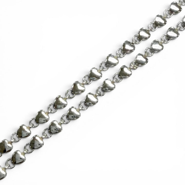 Great TIFFANY&Co. Necklace Puff Heart Necklace Silver 925 Women