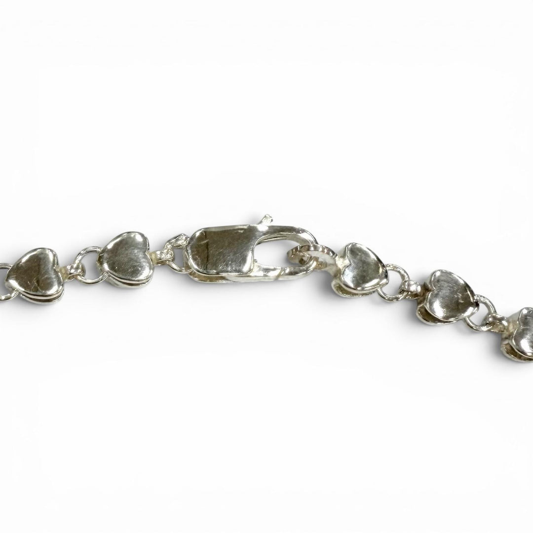 Great TIFFANY&Co. Necklace Puff Heart Necklace Silver 925 Women