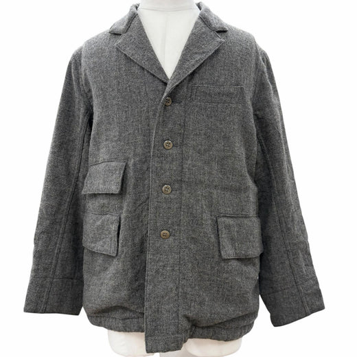 Excellent TAIGA TAKAHASH tailored jacket Sack Jacket gray wool mens 38 LOT.308