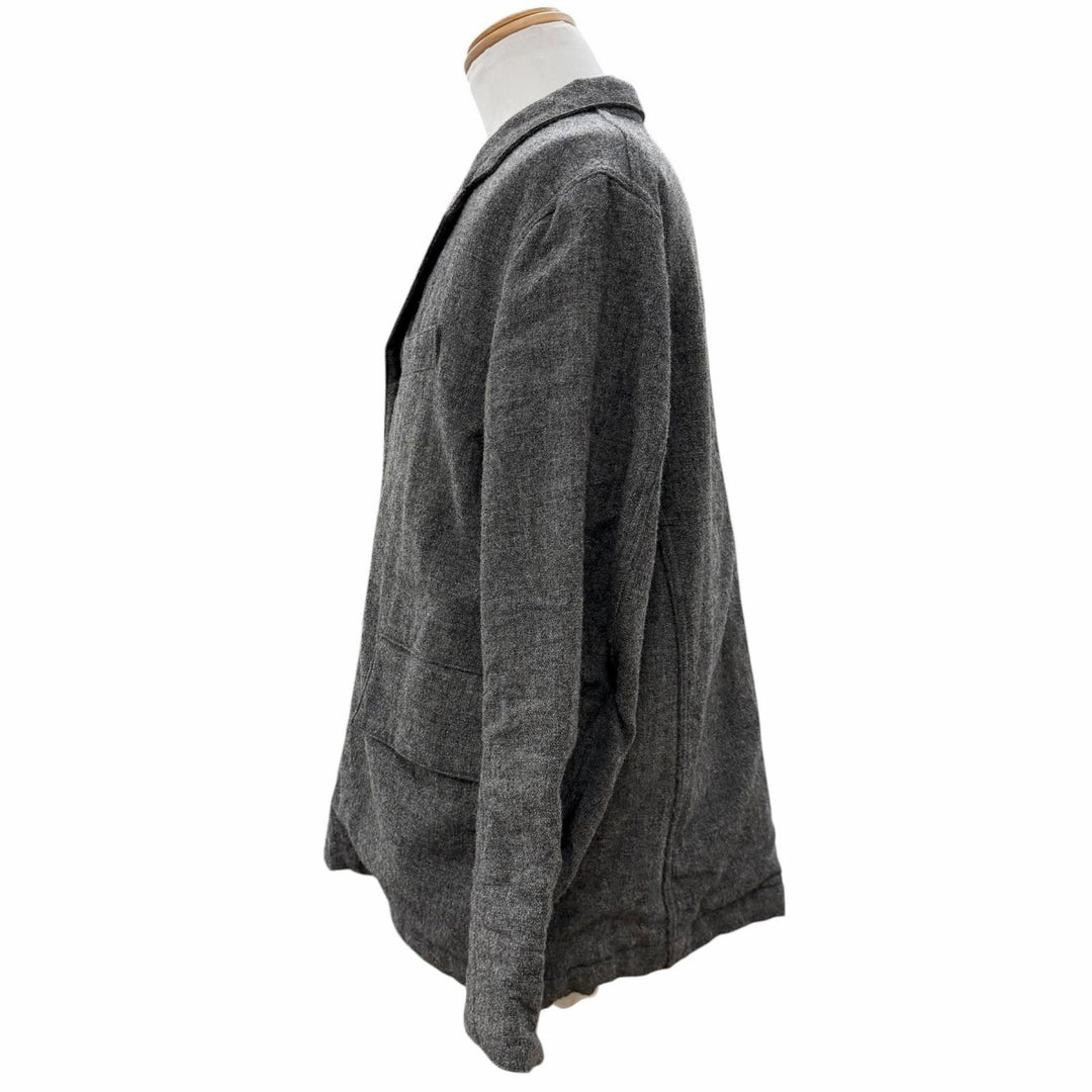 Excellent TAIGA TAKAHASH tailored jacket Sack Jacket gray wool mens 38 LOT.308